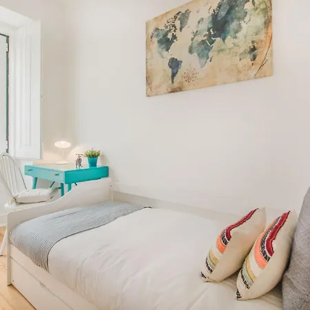 דירה Trendy Flat, In Picturesque Graca ליסבון