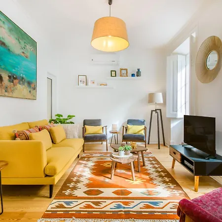 Trendy Flat, In Picturesque Graca Appartement Lissabon
